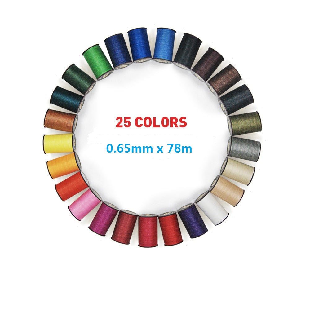 25Pcs Wax Thread Set