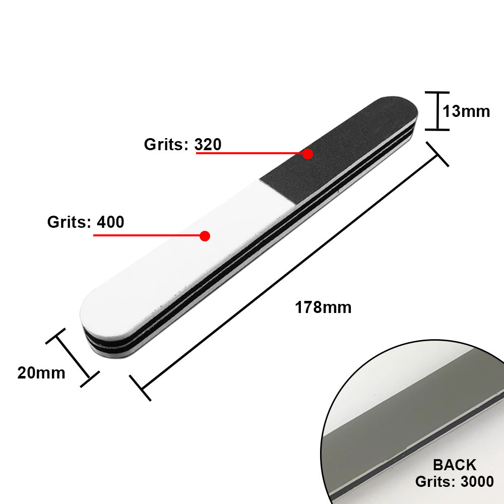 OWDEN 両面ヤスリ ブロックスポンジグリットサンディングツール