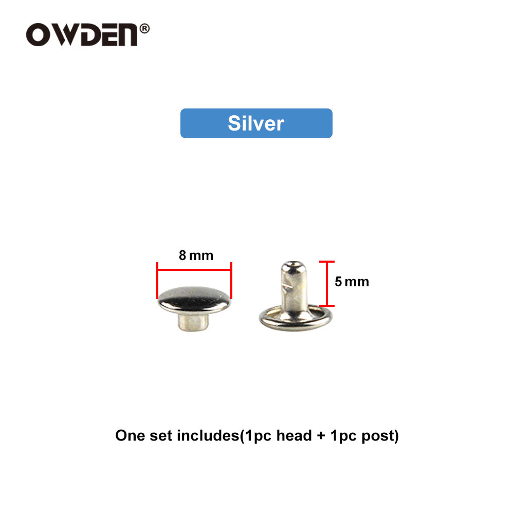 Double Cap Rivets