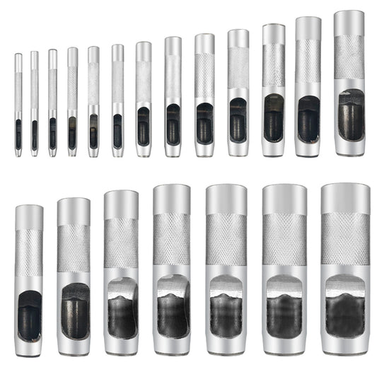 Silver Hole Punches 1-28mm
