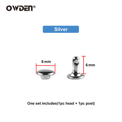 Double Cap Rivets