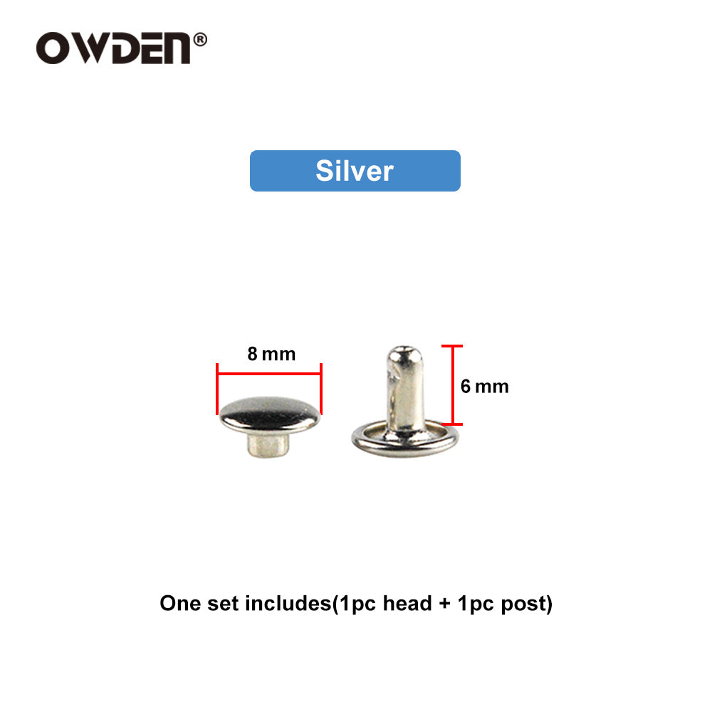 Double Cap Rivets