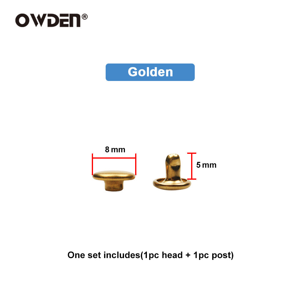 Double Cap Rivets
