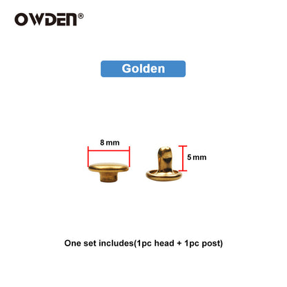 Double Cap Rivets