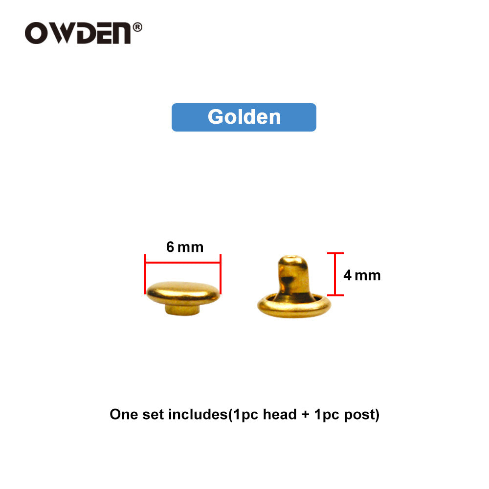 Double Cap Rivets