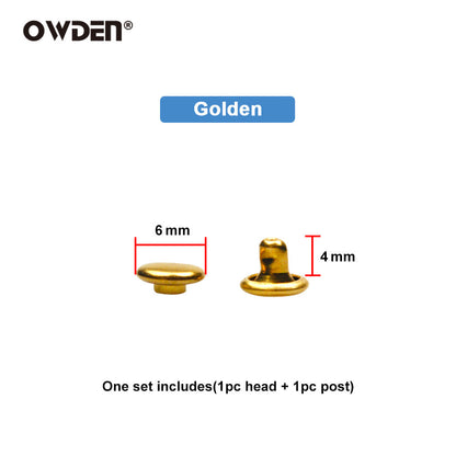 Double Cap Rivets