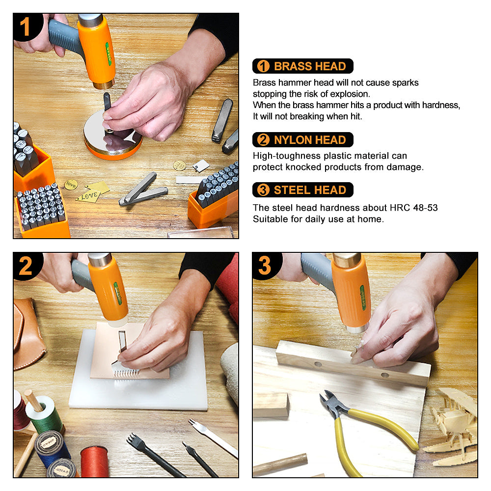 Hammer & Steel Bench Block Kit