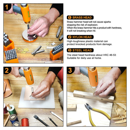 Hammer & Steel Bench Block Kit