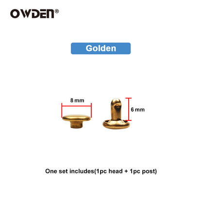 Double Cap Rivets