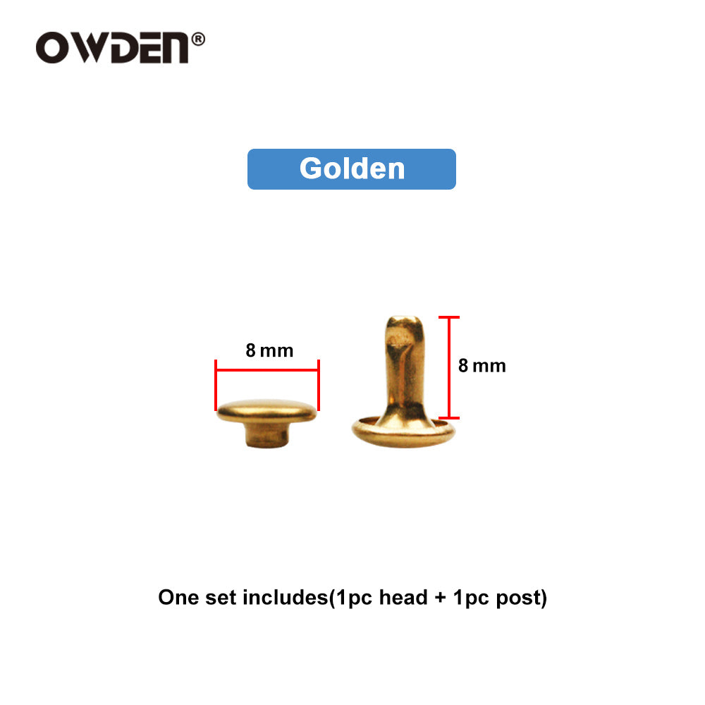 Double Cap Rivets