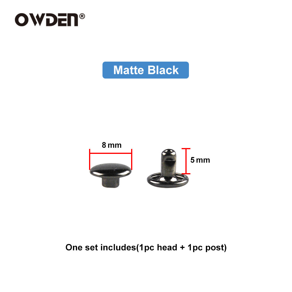 Double Cap Rivets