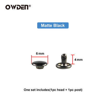 Double Cap Rivets