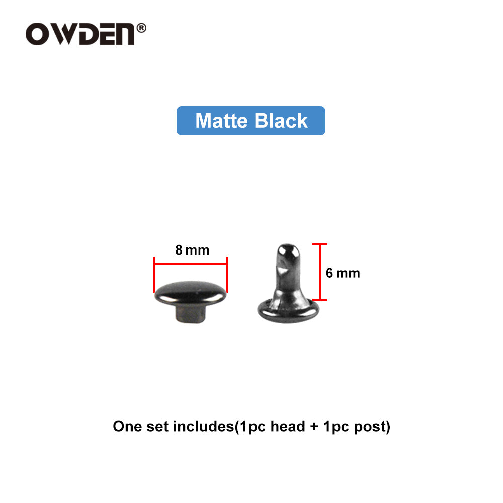 Double Cap Rivets