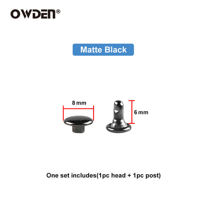 Double Cap Rivets