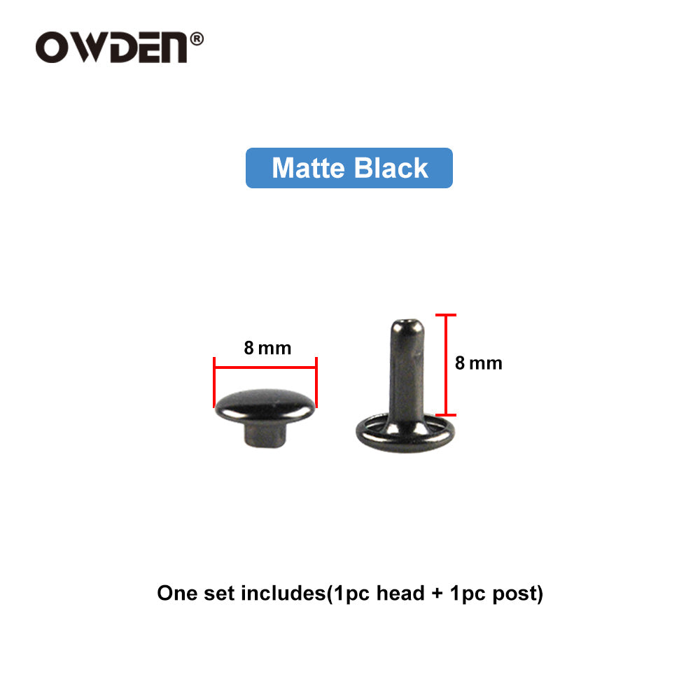 Double Cap Rivets