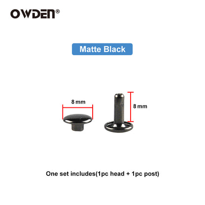 Double Cap Rivets
