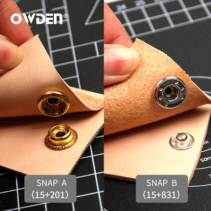 Solid Brass Snaps