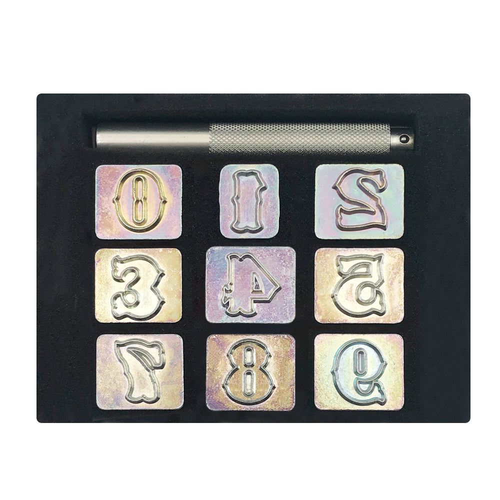 Number Stamping Set 3/4'' (19mm)