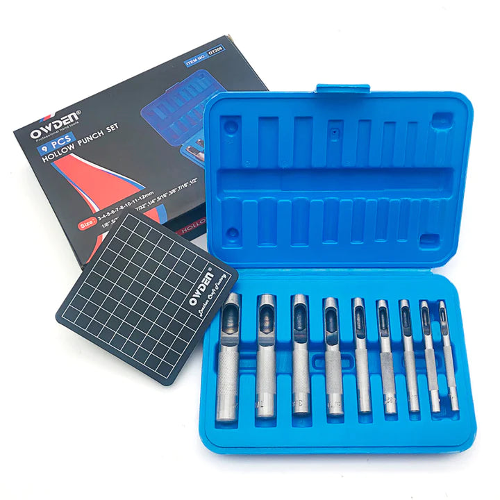 Silver Hole Punches 1-28mm