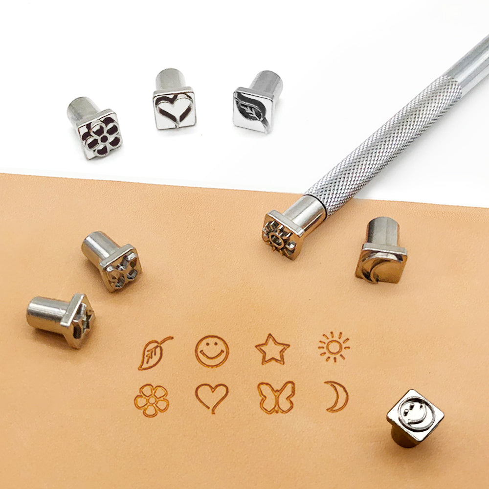 9Pcs Pattern Stamping Set 3/8" (8mm)