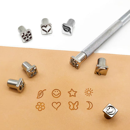 9Pcs Pattern Stamping Set 3/8" (8mm)
