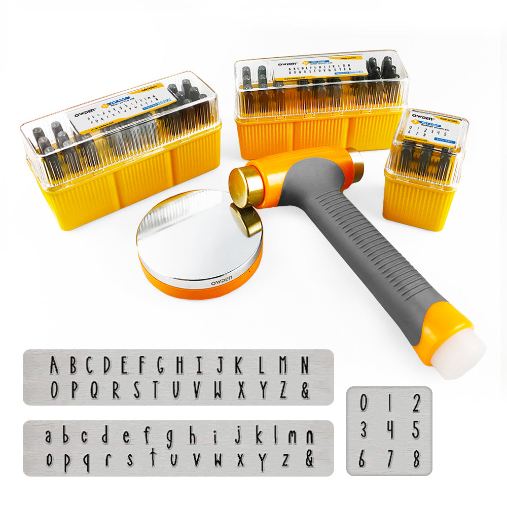 65Pcs Metal Stamps Tools Set