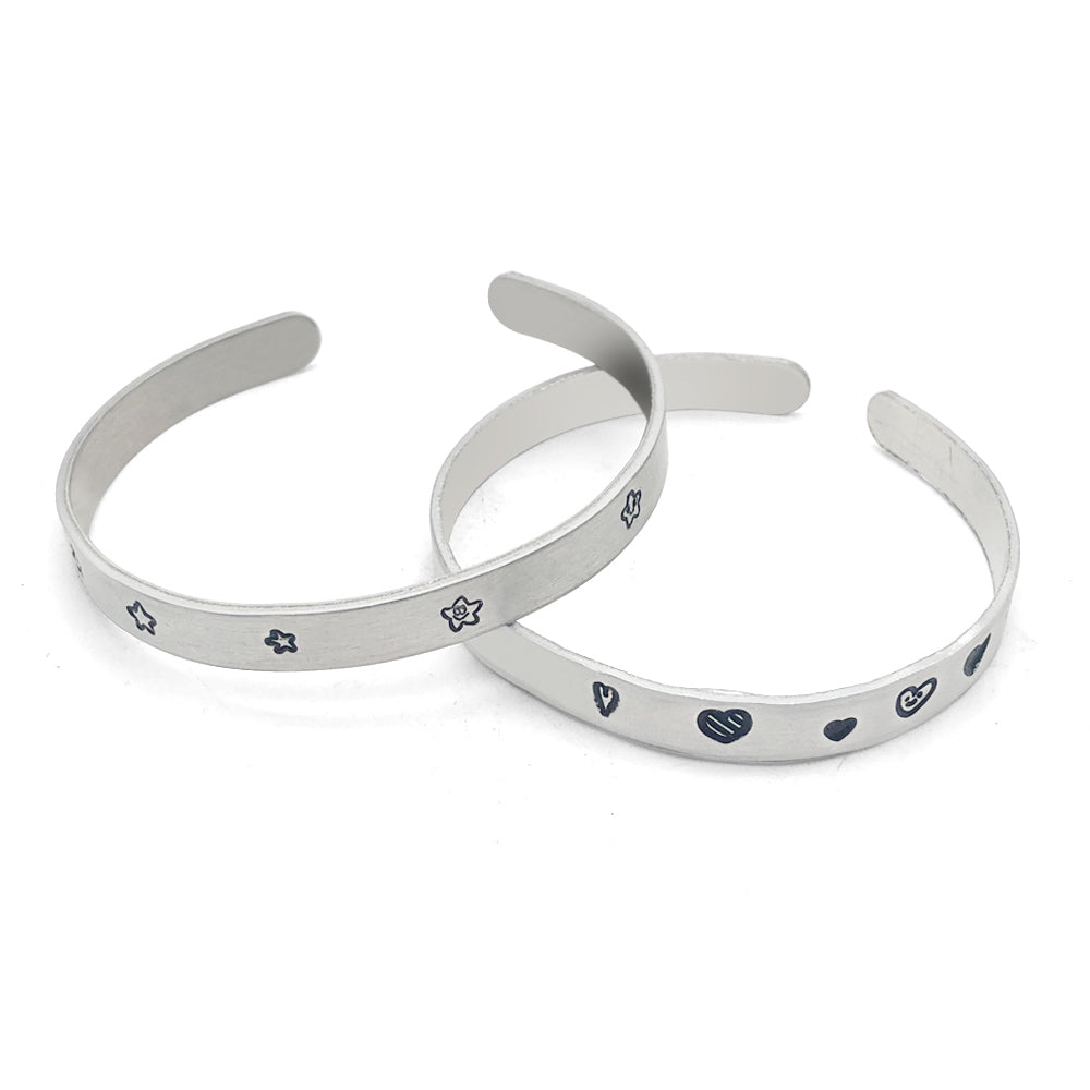 20Pcs Bracelet Stamping Blanks 1/4”