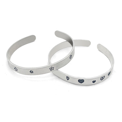 20Pcs Bracelet Stamping Blanks 1/4”