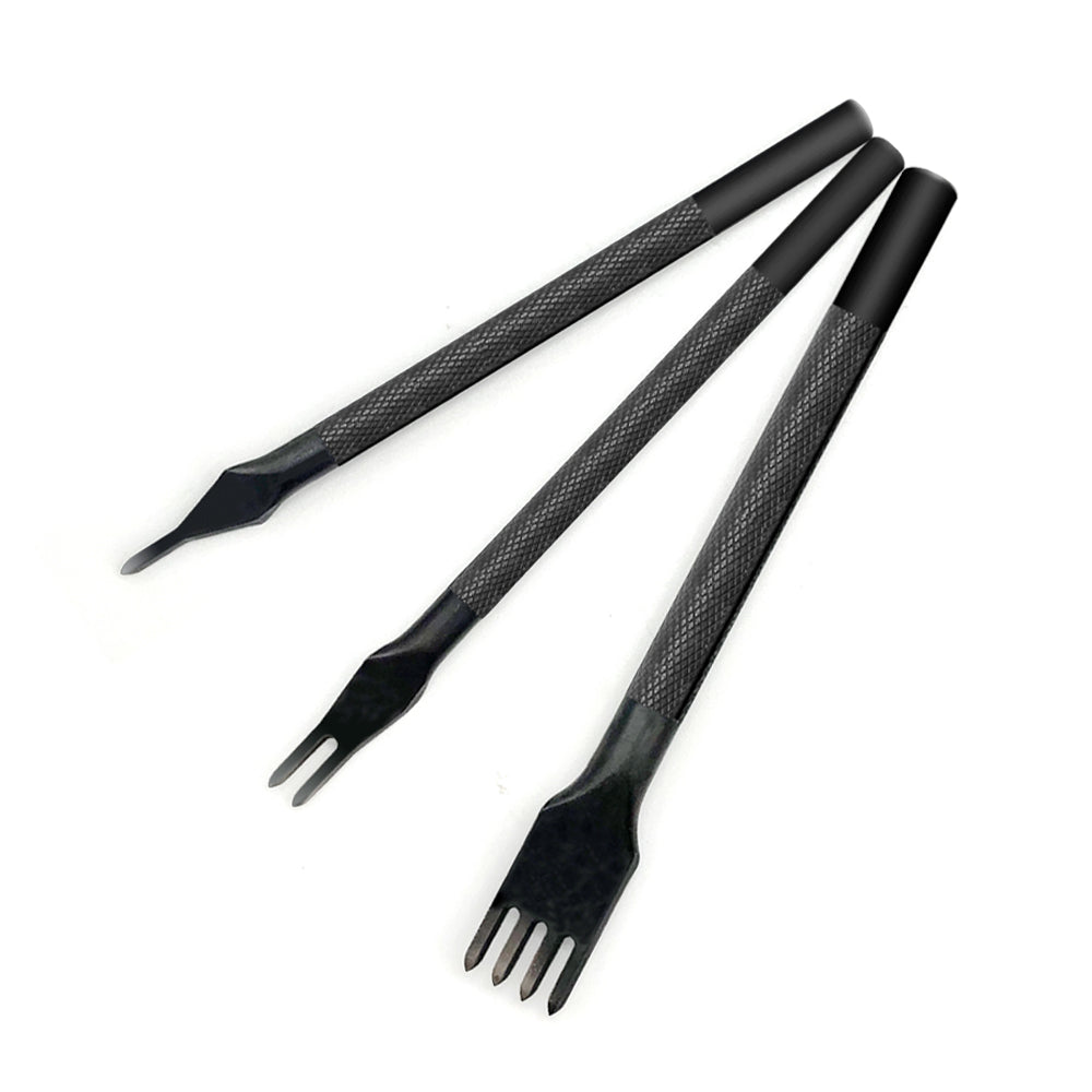 3Pcs Diamond Chisel Kit - 4mm