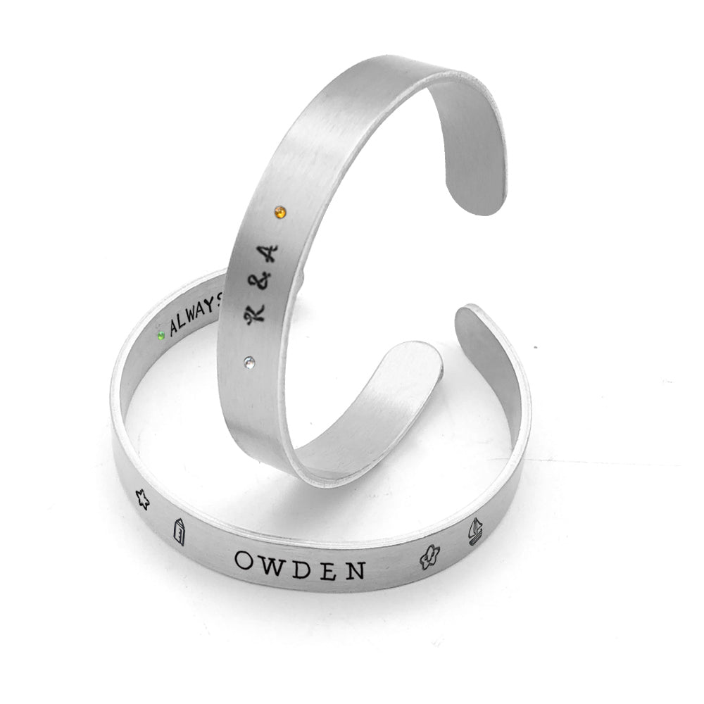 10Pcs Bracelet Stamping Blanks 5/8“