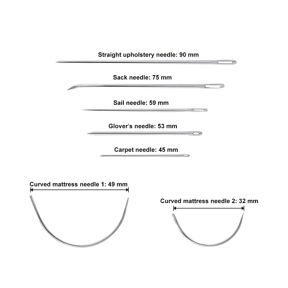 7Pcs Leather Needle Kit
