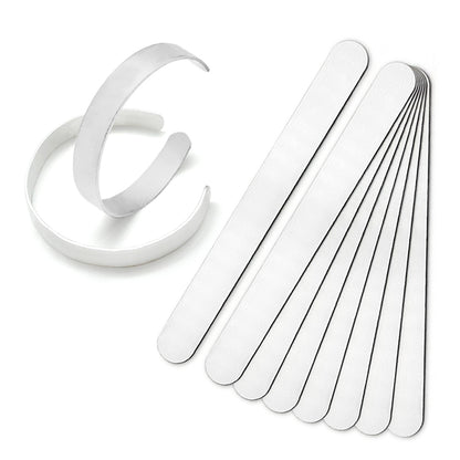 10Pcs Bracelet Stamping Blanks 5/8“