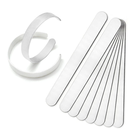 10Pcs Bracelet Stamping Blanks 5/8“