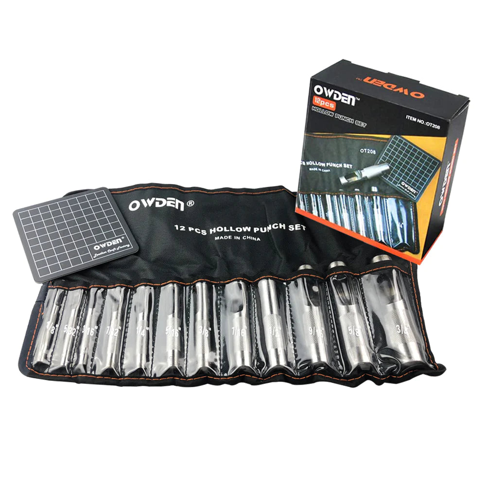 Silver Hole Punches 1-28mm