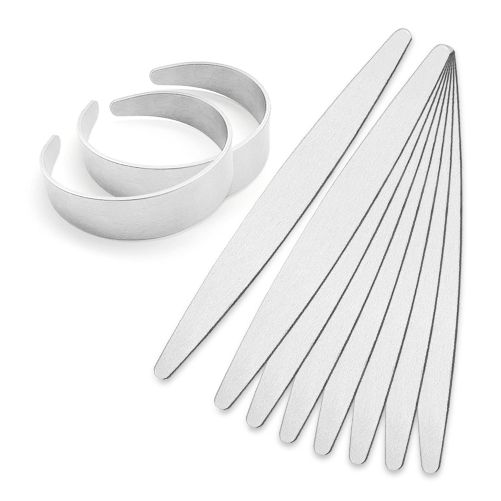 10Pcs Tapered Bracelet Stamping Blanks 5/8"