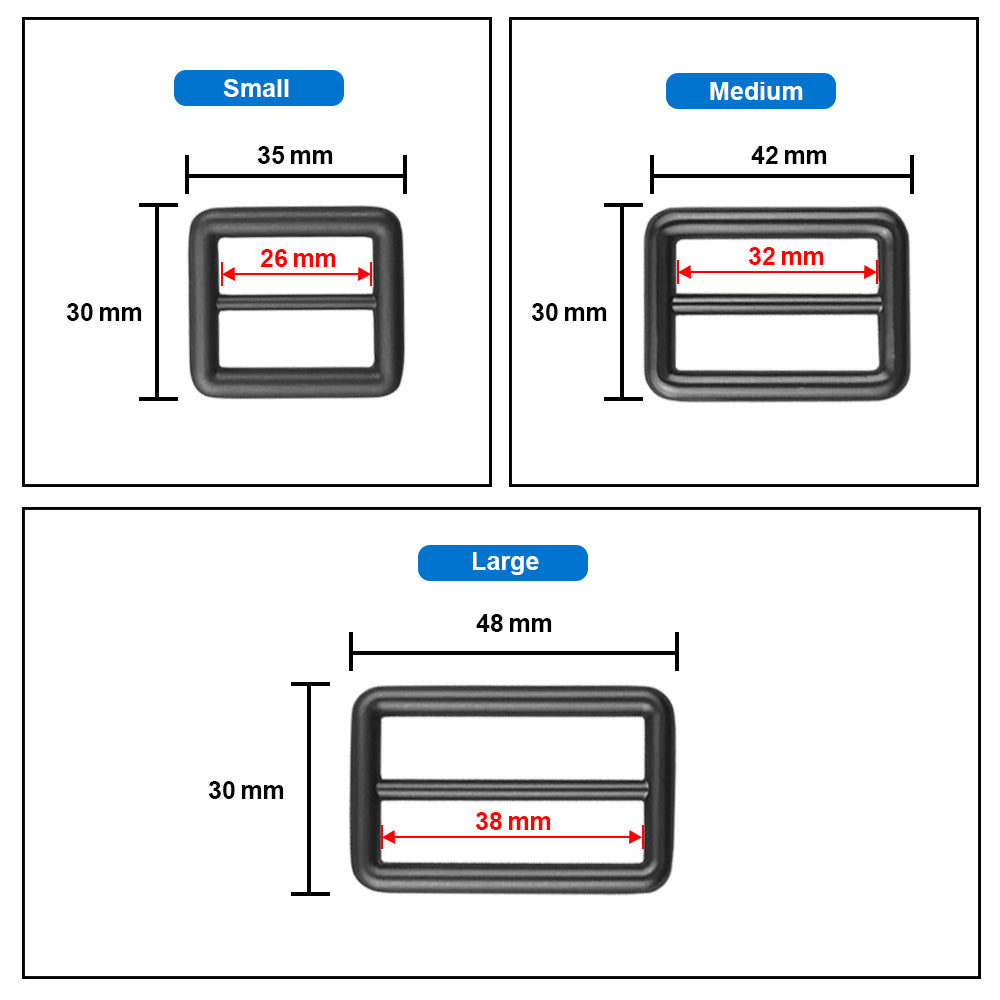 Tri-Glide Slider Buckle