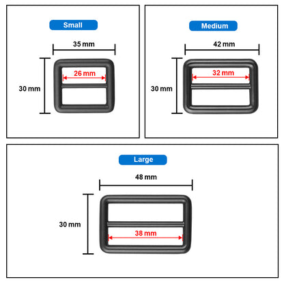 Tri-Glide Slider Buckle