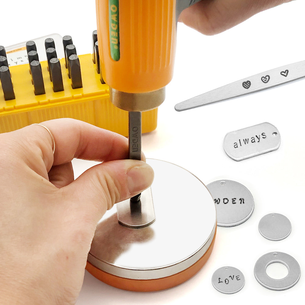 35Pcs multi-shape stamping blanks kit