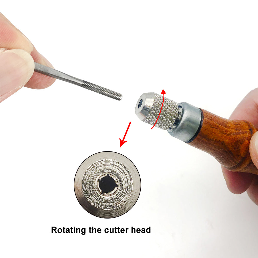 4 In 1 Awl Tool (Wooden Handle)