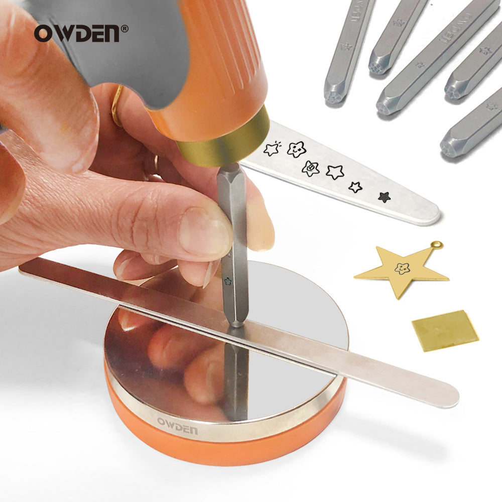 6pcs Star Metal Stamping Set