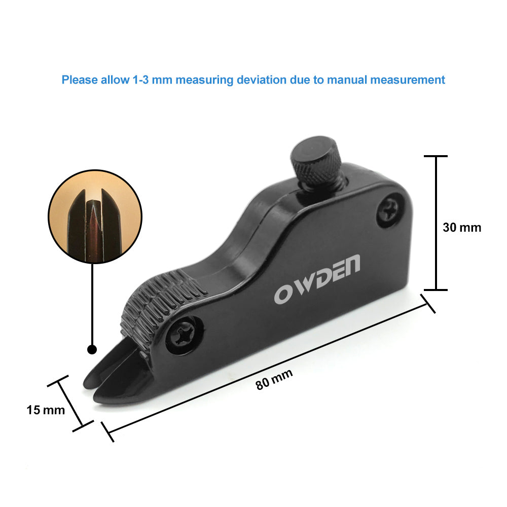OWDEN Adjustable V-Gouge Tool Leather Craft Cutting Folds Box Corners Leather tools OWDEN CRAFT 