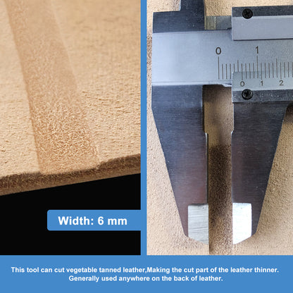 Wide Mouth Skiving Tool - 6mm