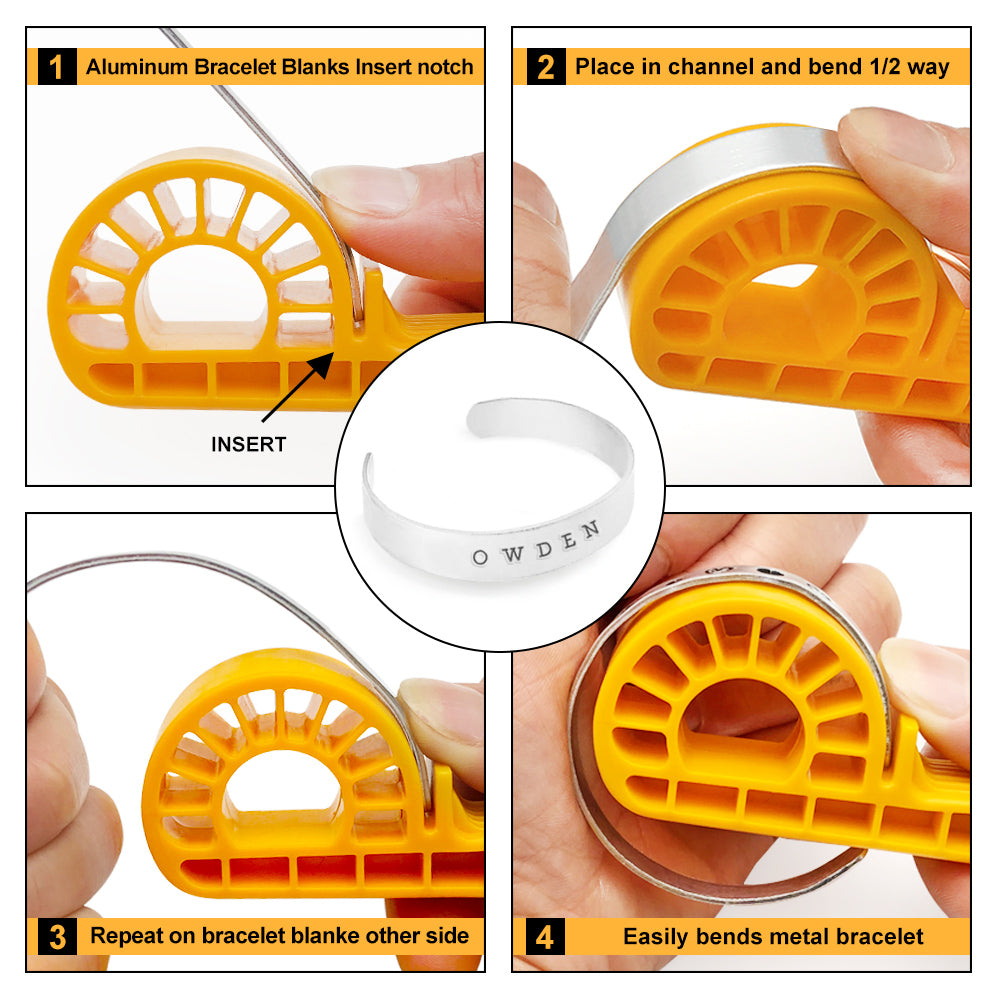 10Pcs Bracelet Stamping Blanks 5/8“