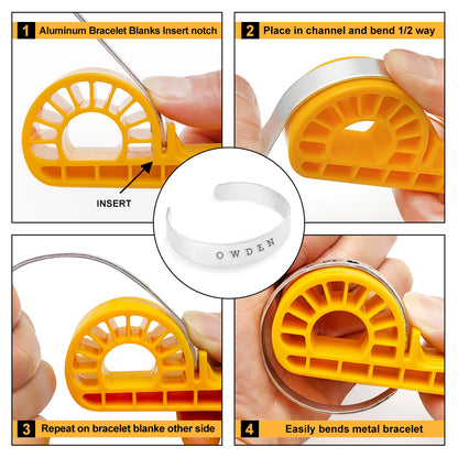 10Pcs Bracelet Stamping Blanks 5/8“