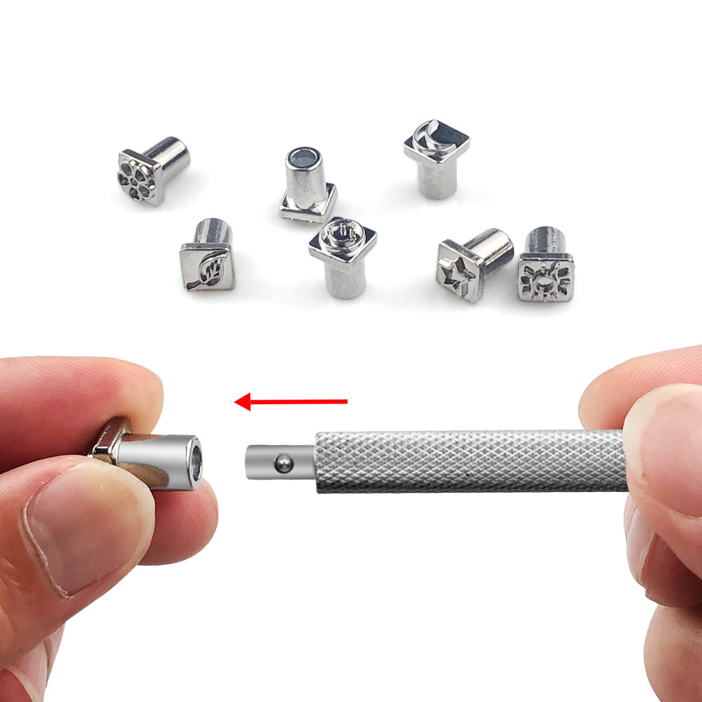 9Pcs Pattern Stamping Set 3/8" (8mm)