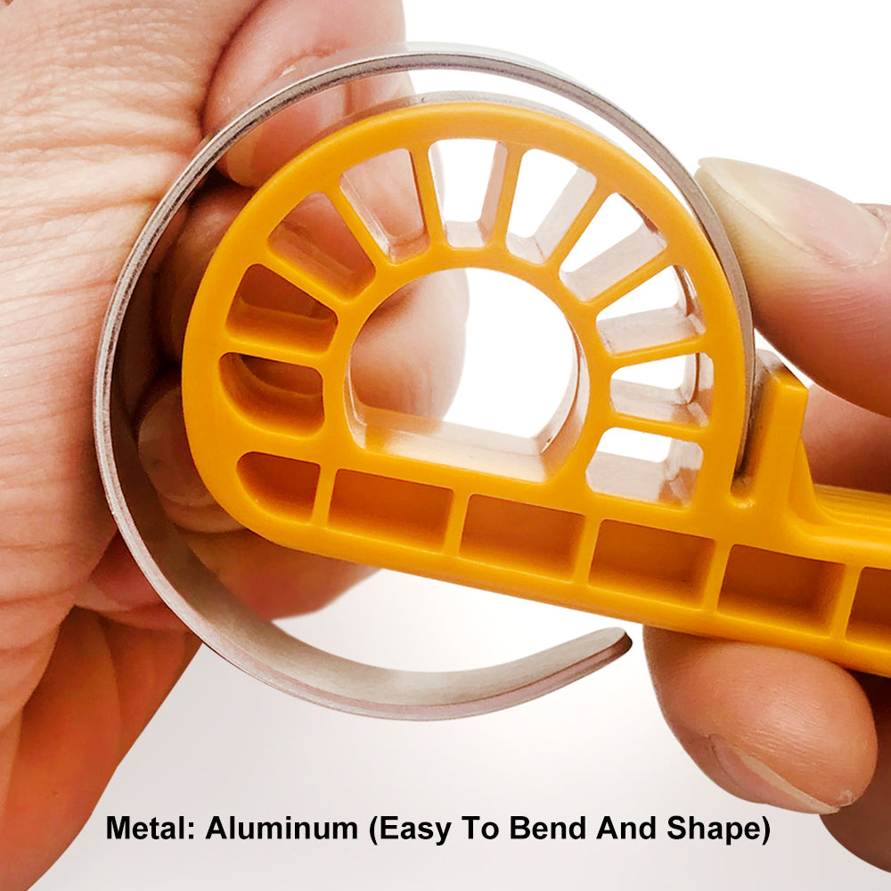 10Pcs Tapered Bracelet Stamping Blanks 5/8"