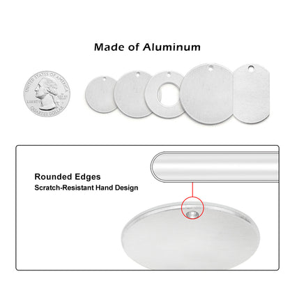 35Pcs multi-shape stamping blanks kit