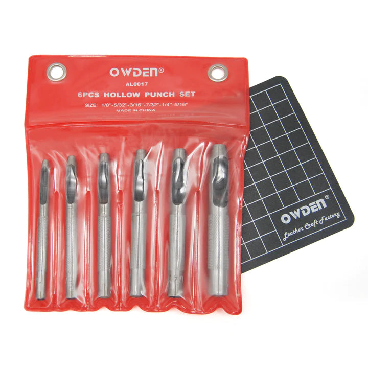 Silver Hole Punches 1-28mm