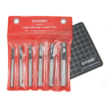 Silver Hole Punches 1-28mm