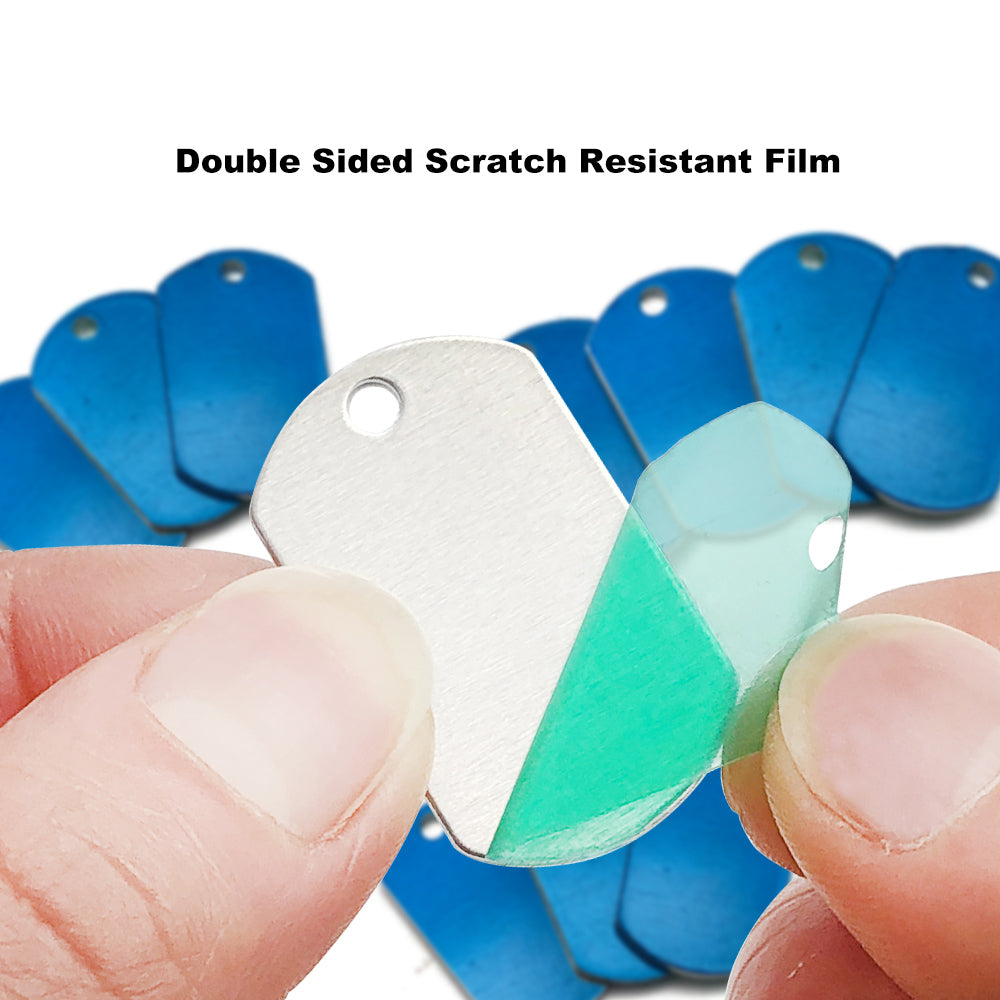 40Pcs Dog Tag, 1 1/4"- Stamping Blanks